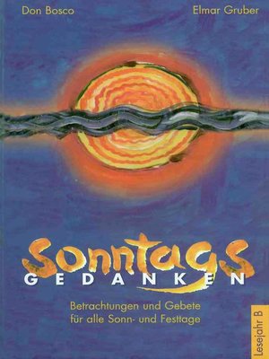 cover image of Sonntagsgedanken, Lesejahr B--eBook